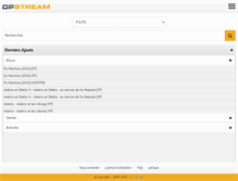 Tablet Screenshot of dpstream.net